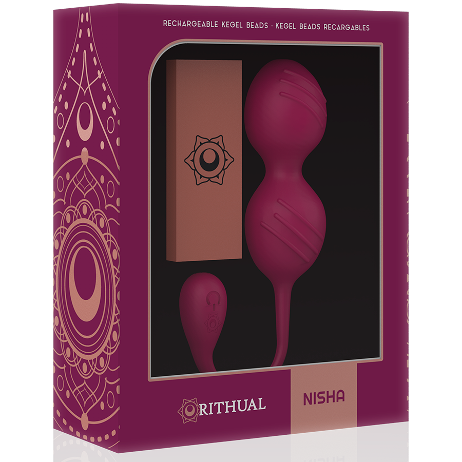 RITHUAL - NISHA PALLINE DI KEGEL VIBRANTI RICARICABILI ORCHIDEA
