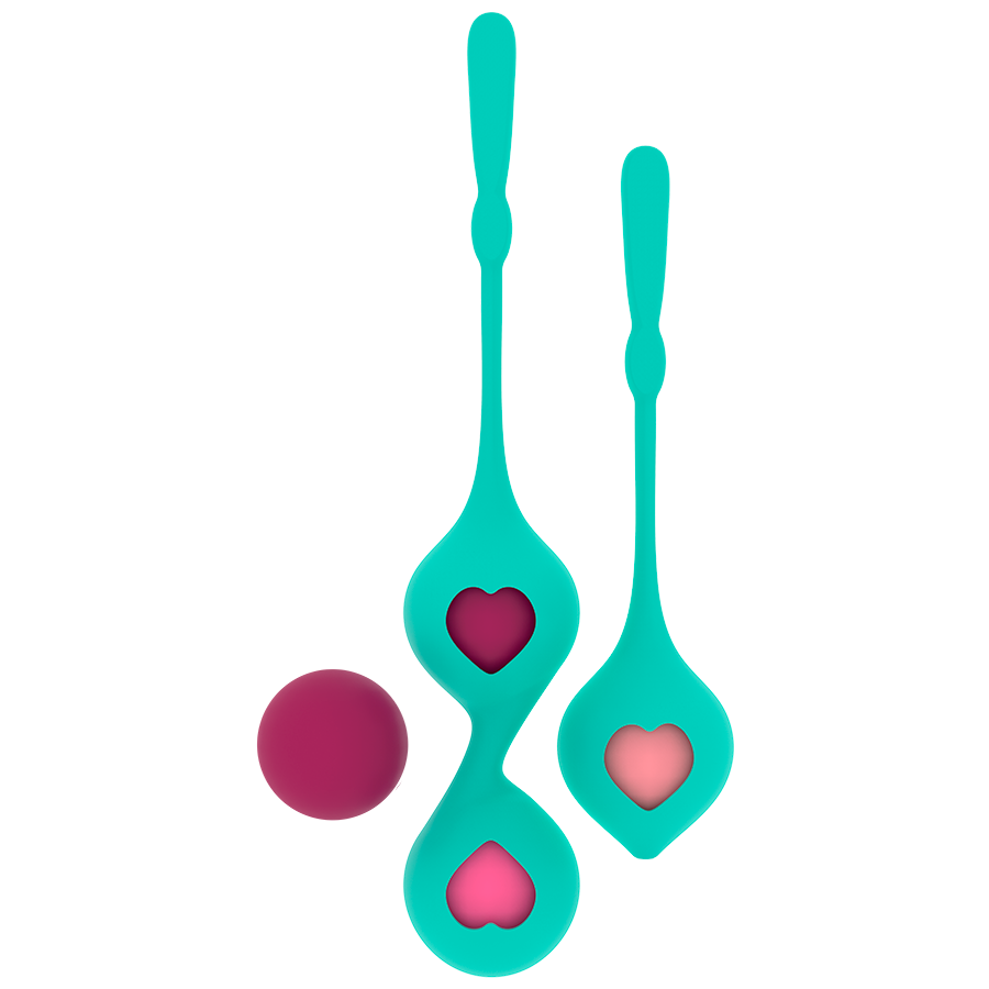 RITHUAL - SET PER ALLENAMENTO PELVICO DEVA AQUA GREEN