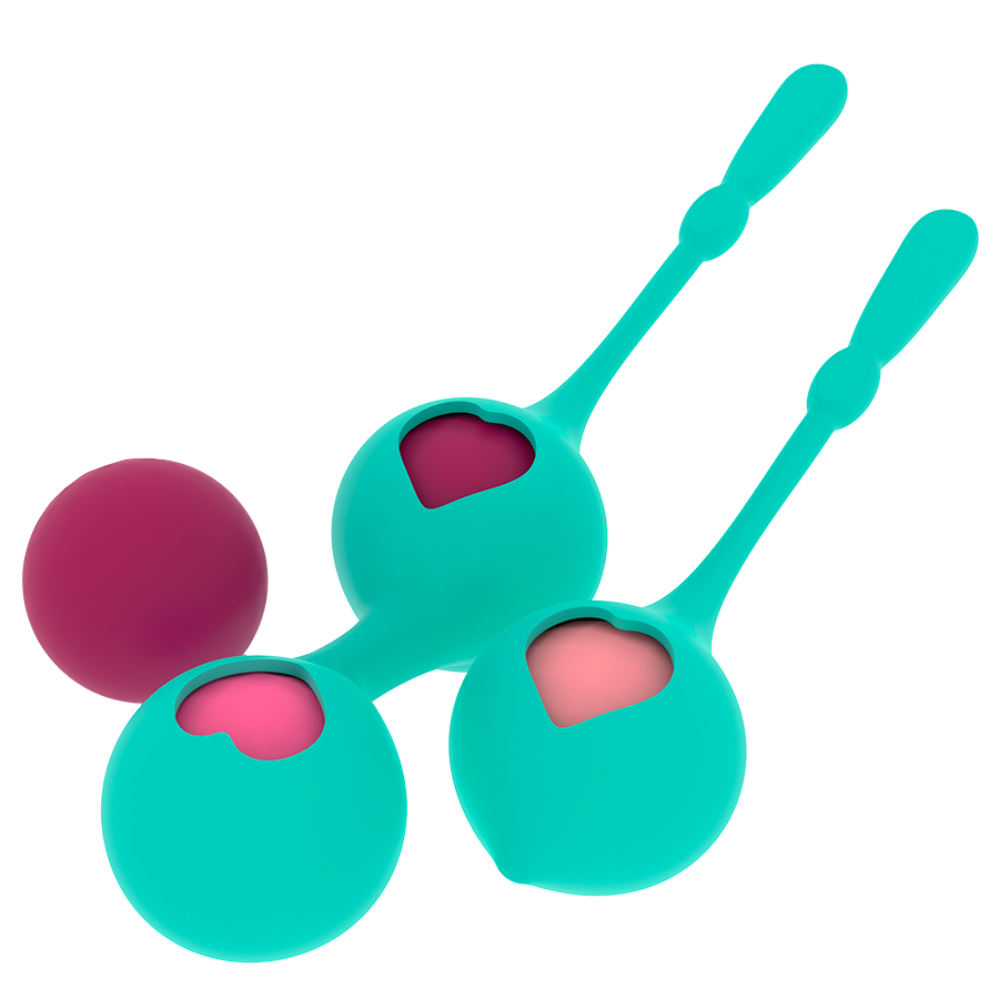 RITHUAL - SET PER ALLENAMENTO PELVICO DEVA AQUA GREEN