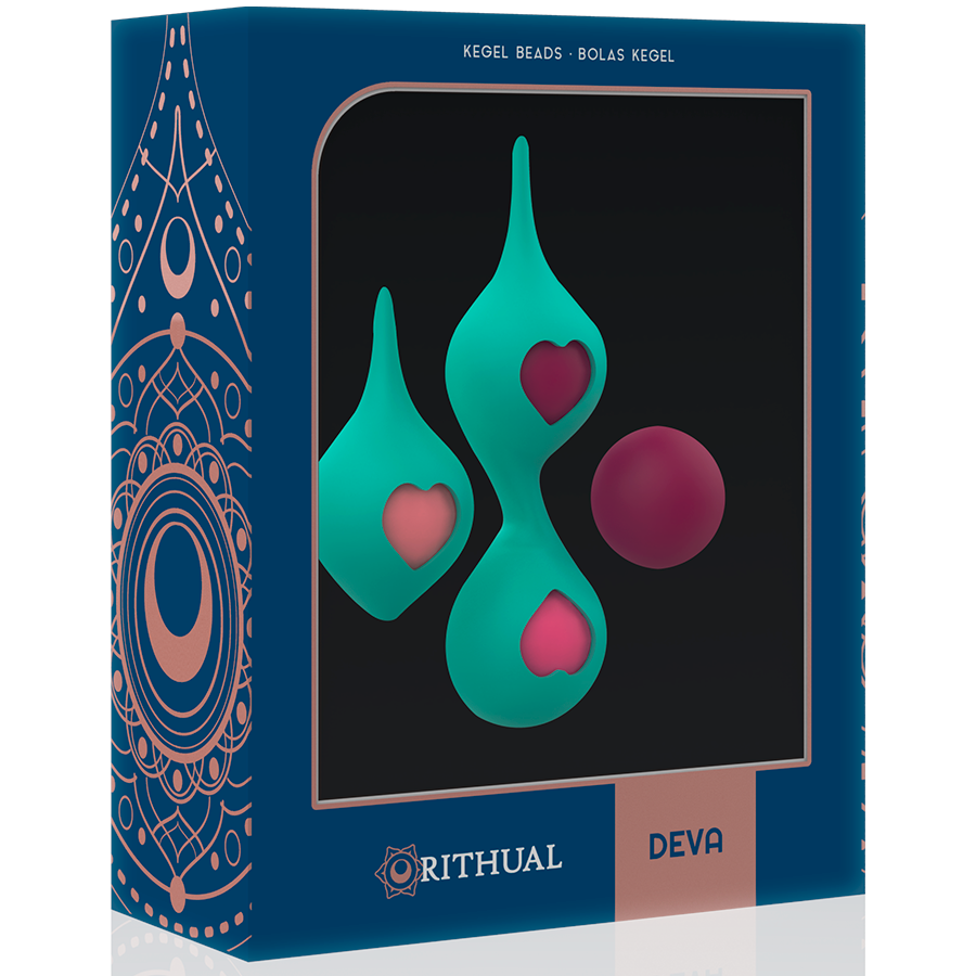 RITHUAL - SET PER ALLENAMENTO PELVICO DEVA AQUA GREEN