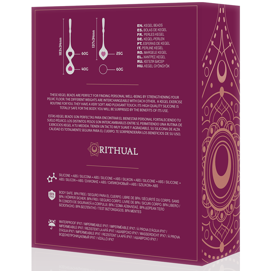 RITHUAL - SET PER ALLENAMENTO PELVICO DEVA AQUA GREEN