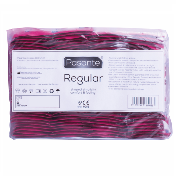 PASANTE - PRESERVATIVO GAMMA REGOLARE 144 UNITÀ
