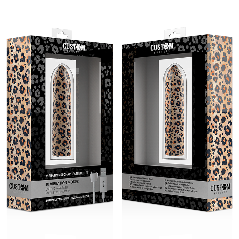 PROIETTILI PERSONALIZZATI - LEOPARD MAGNETIC 10 INTENSITÀ