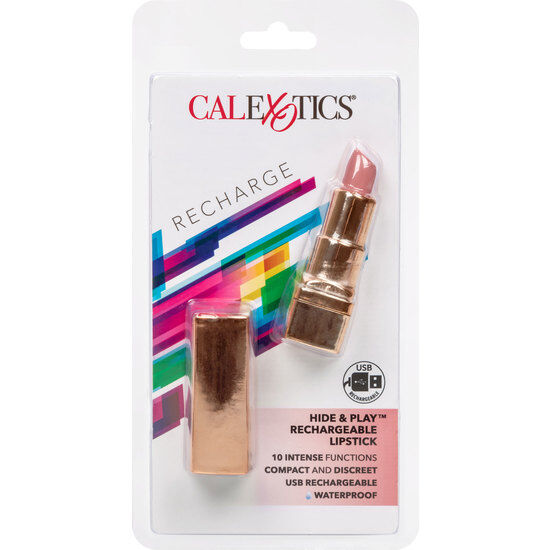 CALEXOTICS - ROSSETTO RICARICABILE BALA HIDE &amp; PLAY ROSA TENUE