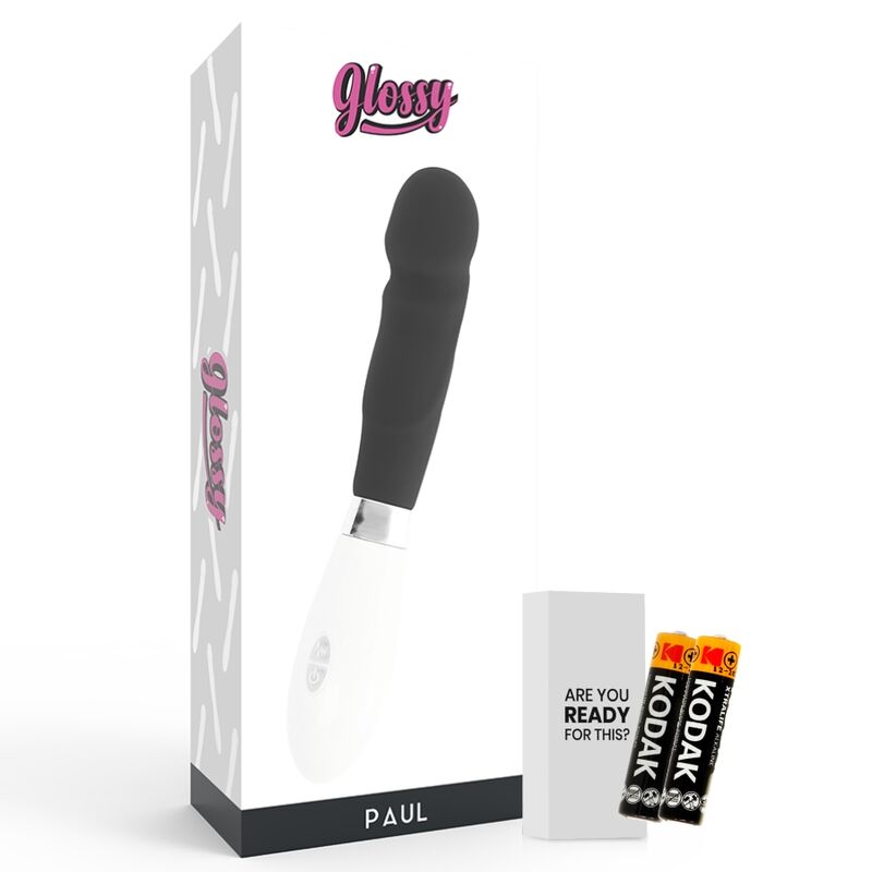 GLOSSY - VIBRADOR PAUL NEGRO
