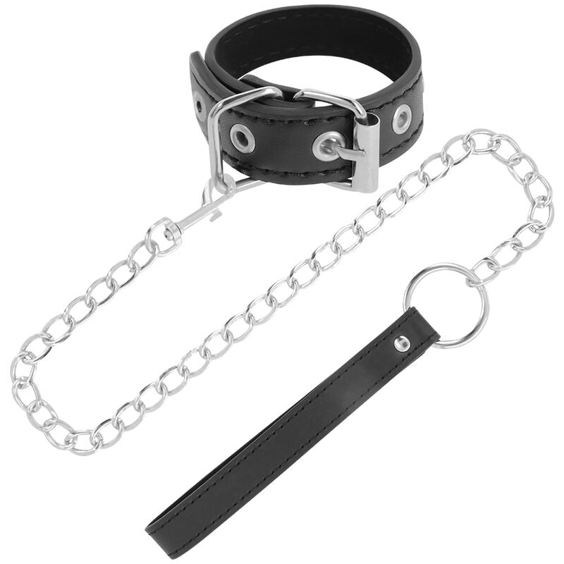 DARKNESS - ANELLO PER PENE CON CINGHIA