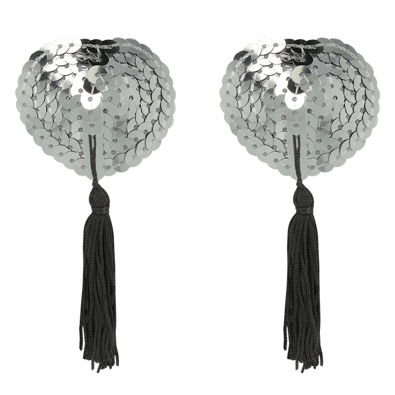 COQUETTE CHIC DESIRE - CUBREPEZONES PLATEADO