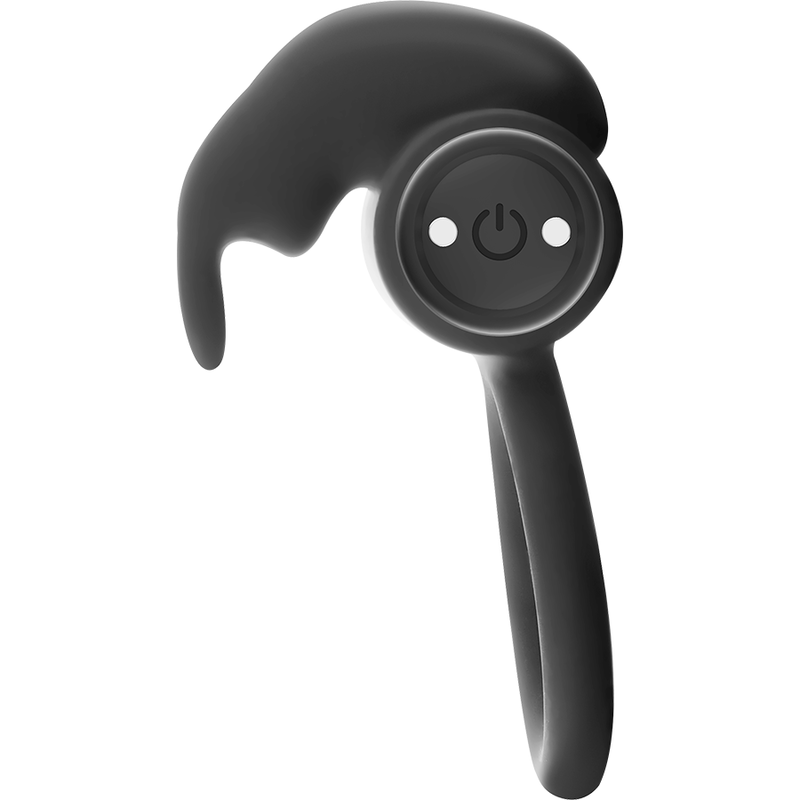 NERO&ARGENTO - ANELLO VIBRANTE A 10 MODALITÀ BURTON NERO