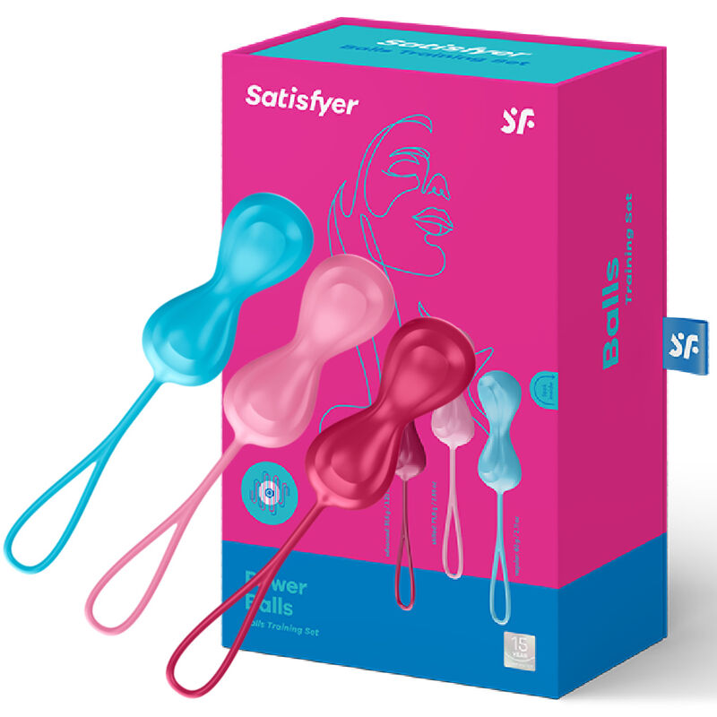 SATISFYER - SET DI ALLENAMENTO LOVEBALLS 1