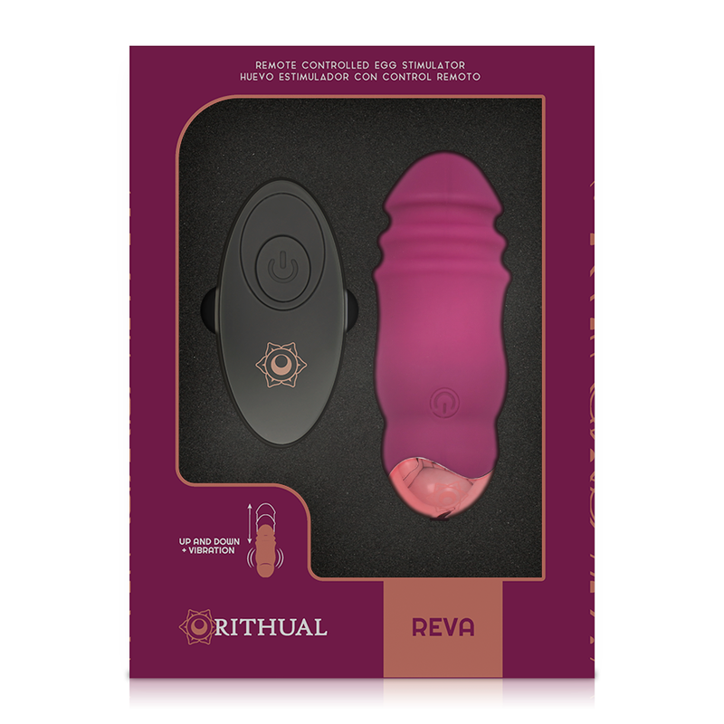 RITHUAL - REVA EGG REMOTE CONTROL SISTEMA SU&amp;GIÙ + VIBRAZIONE