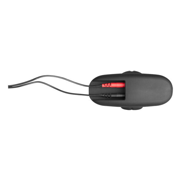 ELECTRASTIM - DIlatatore anale in silicone nero medio
