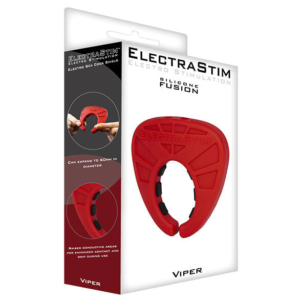 ELECTRASTIM - SCUDO PER IL CAZZO VIPER IN SILICONE FUSION