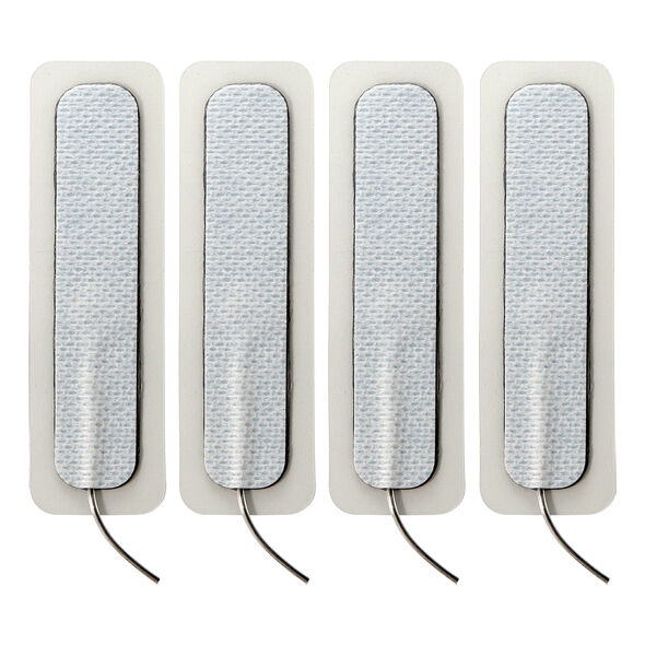 ELECTRASTIM - 4 CUSCINETTI AUTOADESIVI LUNGHI 1,5 CM X 7,5 CM