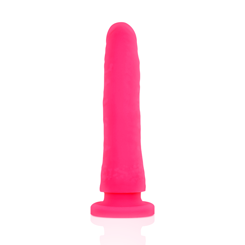 DELTA CLUB - JUGUETES DILDO ROSA SILICONA MÉDICA 17 CM -O- 3 CM