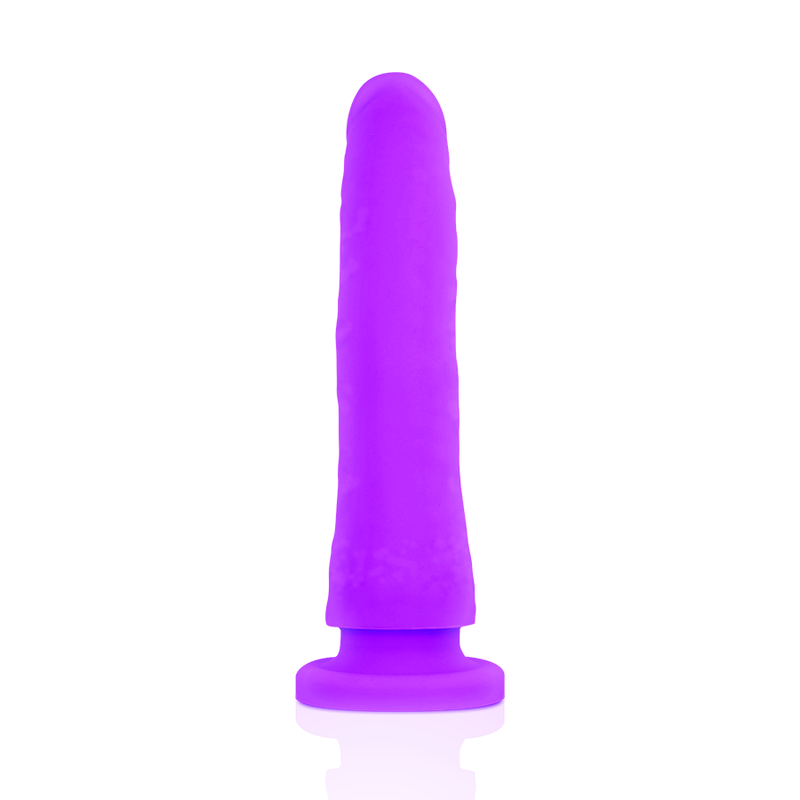 DELTA CLUB - JUGUETES DILDO LILA SILICONA MÉDICA 17 CM -O- 3 CM