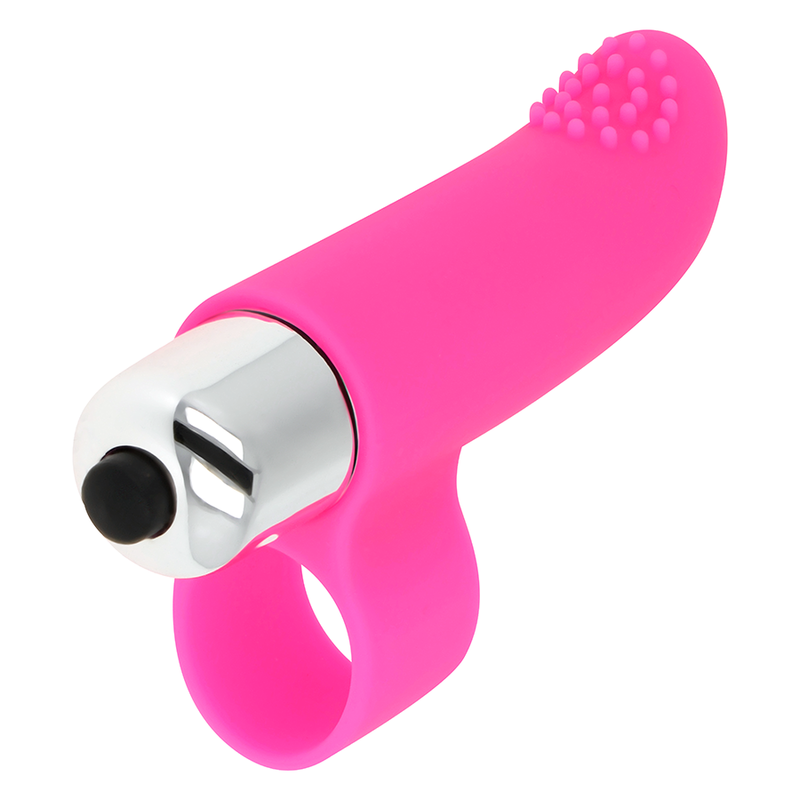 OHMAMA - DEDAL VIBRADOR TEXTURIZADO 8 CM