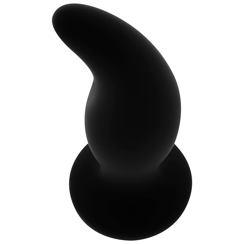 OHMAMA - PLUG ANALE IN SILICONE CURVO P-POINT 12 CM