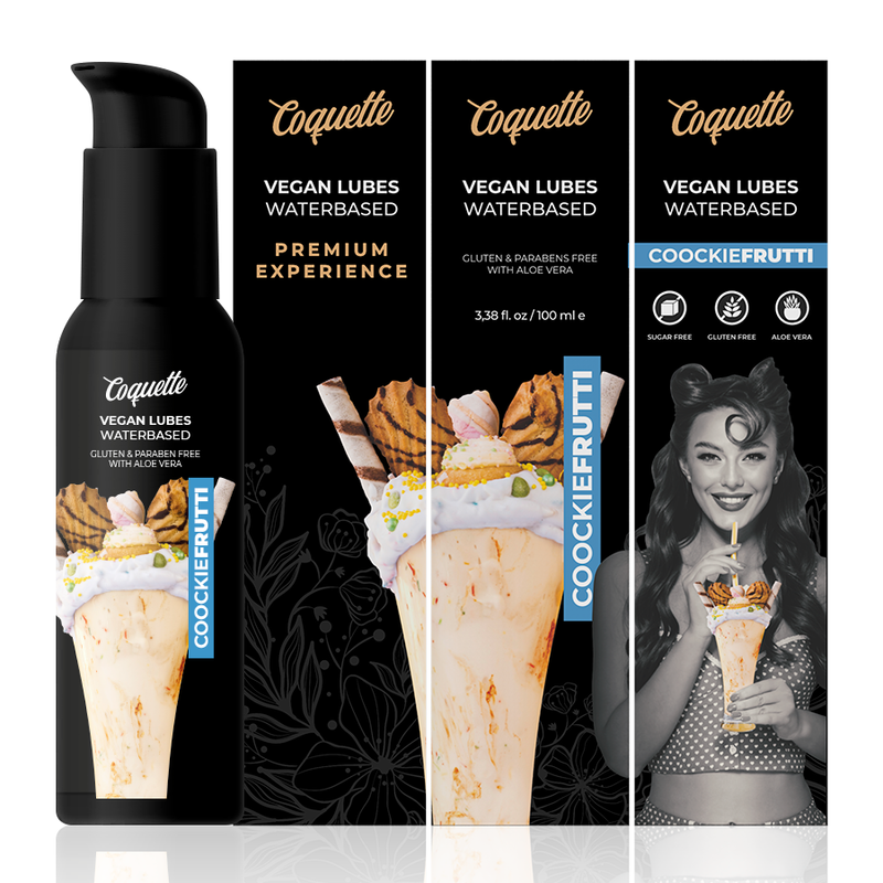 COQUETTE CHIC DESIRE - ESPERIENZA PREMIUM 100ML LUBRIFICANTI VEGANO COOKIEFRUTTI