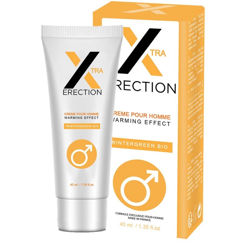 RUF - X ERECTION CREMA DE ERECCIÓN EFECTO CALOR 40 ML