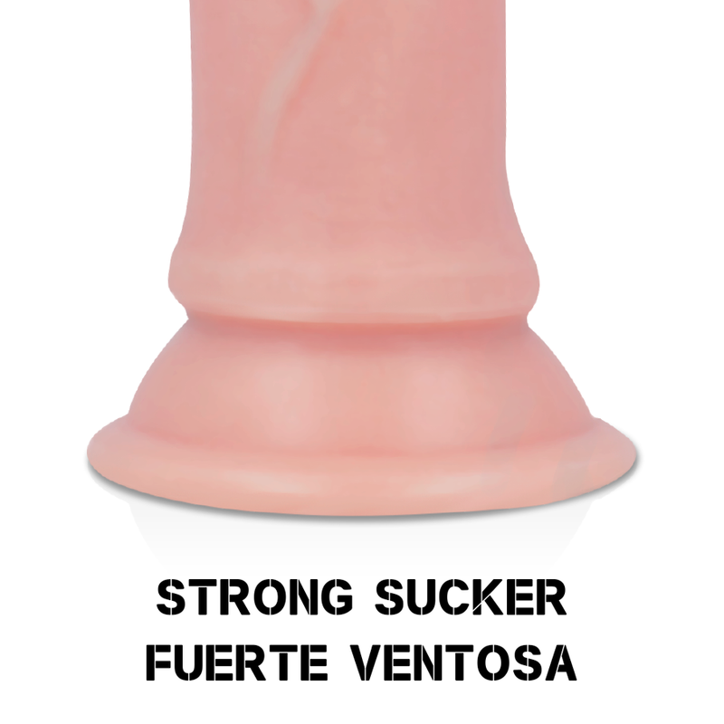 ROCKARMY - IMBRACATURA + DILDO REALISTICO TIGRE A DOPPIA DENSITÀ 14 CM -O- 4,46 CM