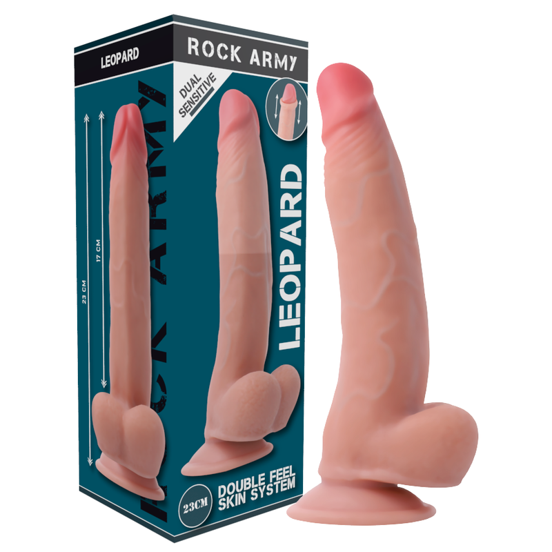 ROCKARMY - IMBRACATURA + DOPPIA DENSITÀ LEOPARDO 23 CM -O- 4,77 CM