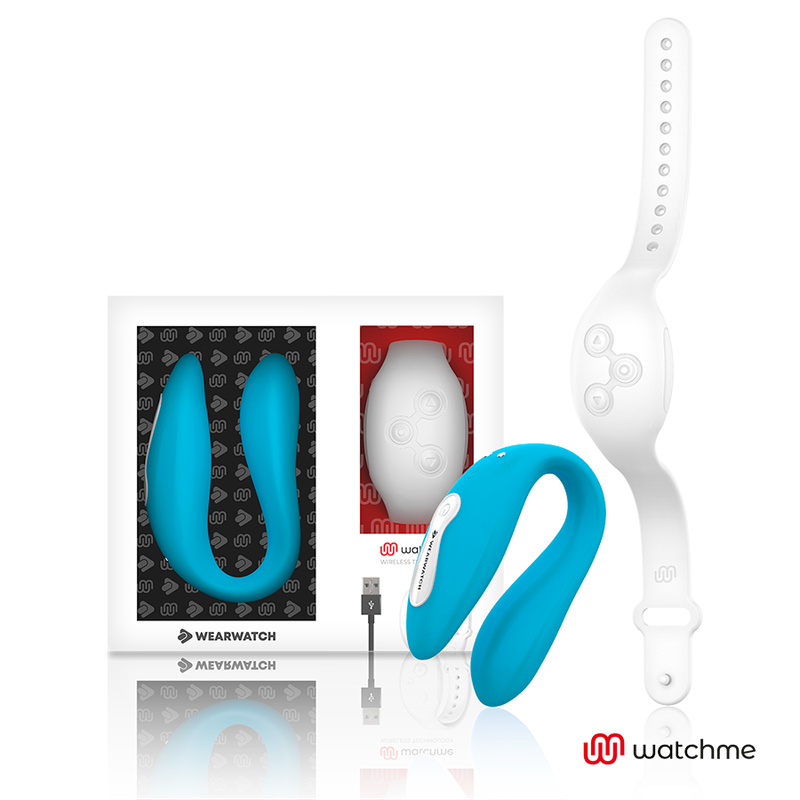 WEARWATCH - VIBRATORE A DOPPIA TECNOLOGIA WATCHME INDACO/NEVE