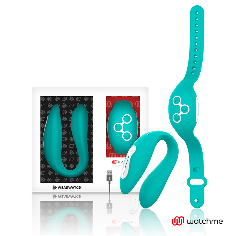 WEARWATCH - VIBRATORE WATCHME VERDE CHIARO A DOPPIA TECNOLOGIA