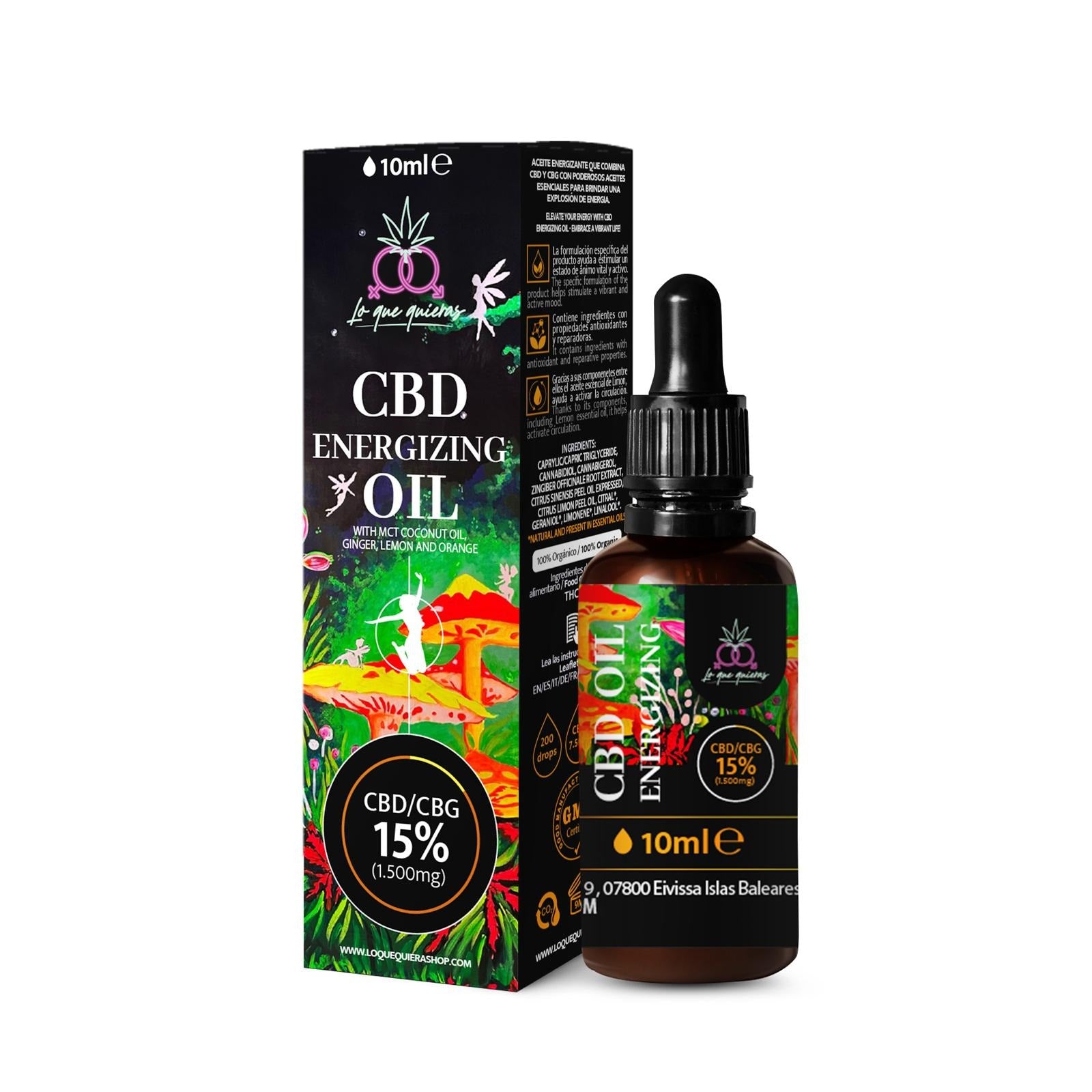 CBD / CBG Energizing Oil